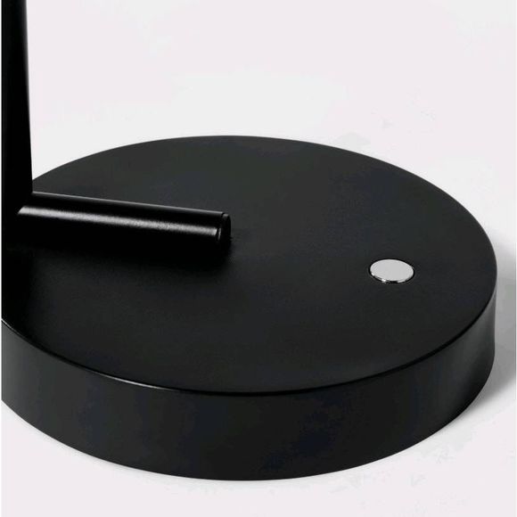 PillowFort Matte Black Desk Lamp - Picture 4 of 5